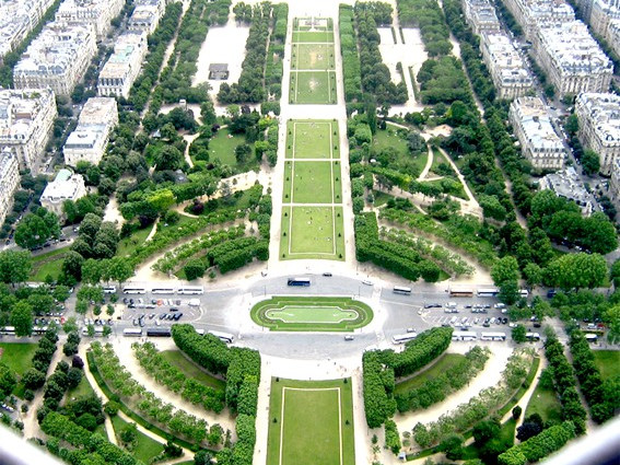 Champ de Mars (Campo di Marte ): Giardini e Parchi a Parigi