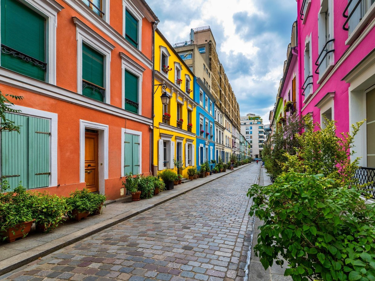 Rue Crémieux: la strada più colorata di Parigi